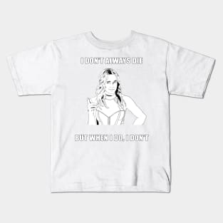 Sara Lance - Caity Lotz Kids T-Shirt